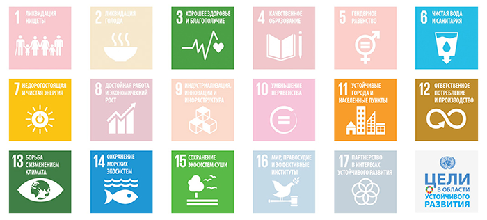 17 целей устойчивого развития